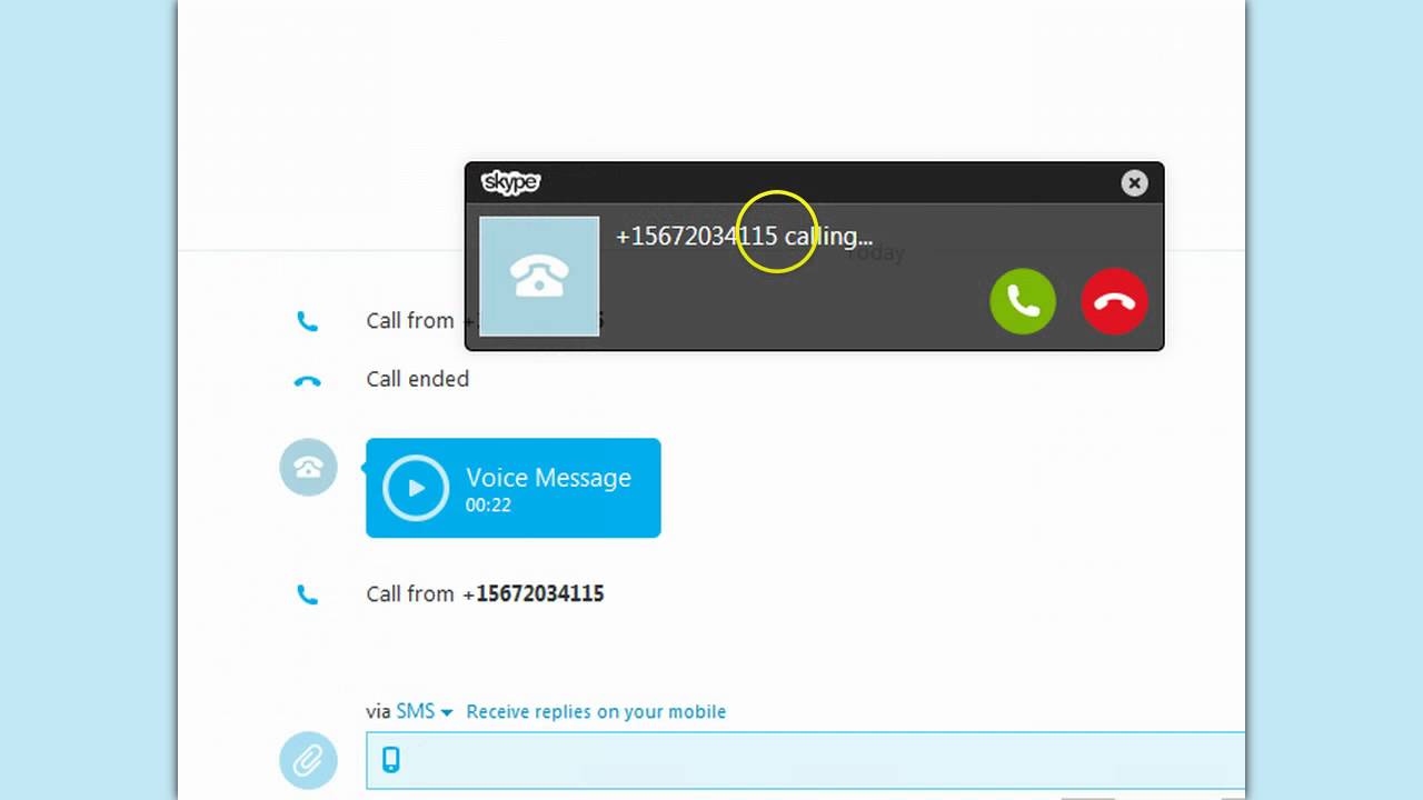 How to make a Skype Call From Google Voice YouTube