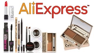 Набор косметики с Aliexpress - Полный макияж и обзор(Ку-ку! В этом видео будем пробовать уже готовым набор для макияжа с Aliexpress! Набор косметики: http://ali.pub/zev4q Отдел..., 2017-03-02T16:12:09.000Z)