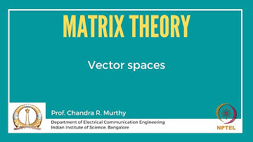Vector spaces