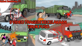 kompilasi kecelakaan mobil truk ~ mobil truk puso, mobil truk oleng beneran | gambar truk oleng