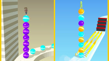 Stack Rider : Gameplay Unlock Level 295 - 310 New  Update Android, iOS