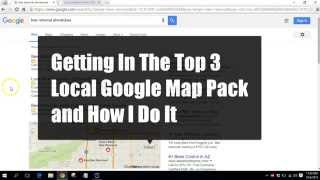 Tempe Web Design Getting In Googles Top 3 Map Listing