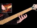 Learn Bass - 4 fret technical exercise