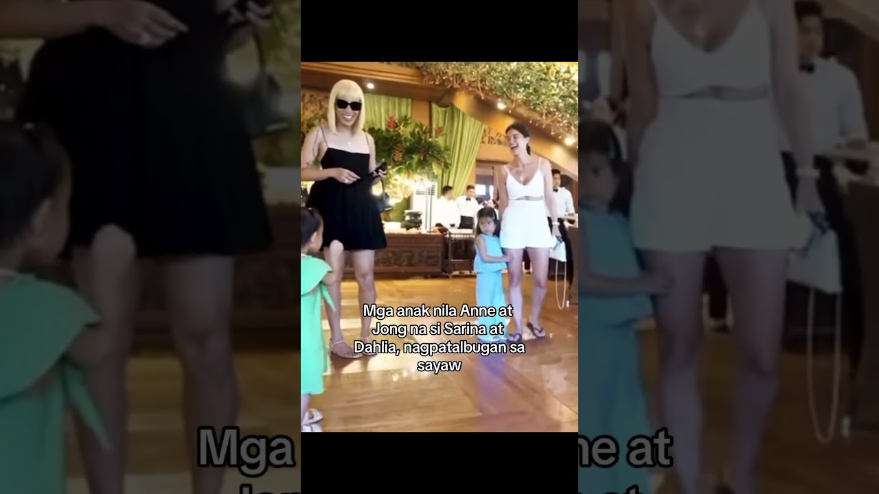 Sarina at Dahlia ang gagaling sumayaw #sarina #jhonghilario #annecurtis #dahlia #cutekidsdance #fyp
