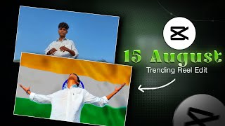 Instagram Trending 15 August Reels Editing | 15 August Tiranga Background Video Kaise Banaye  screenshot 2