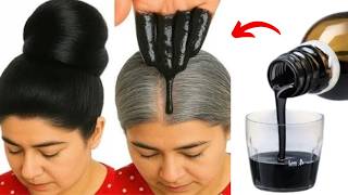 Fügen Sie dies Ihrem Shampoo hinzu und graue Haare für immer loswerden ✨ Nur 3 starke Zutate