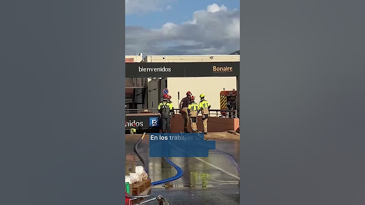 La policía no halla víctimas en el parking de Bonaire