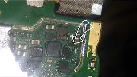 Tecno pop4 BC2 water damaged backlight jumper solution.