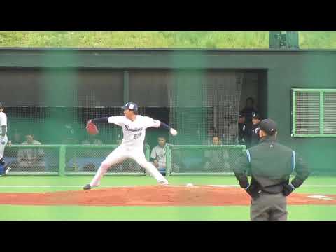 【ヤクルト】下慎之介の投球フォーム〜2024年3月28日 ヤクルトスワローズ対 読売ジャイアンツ