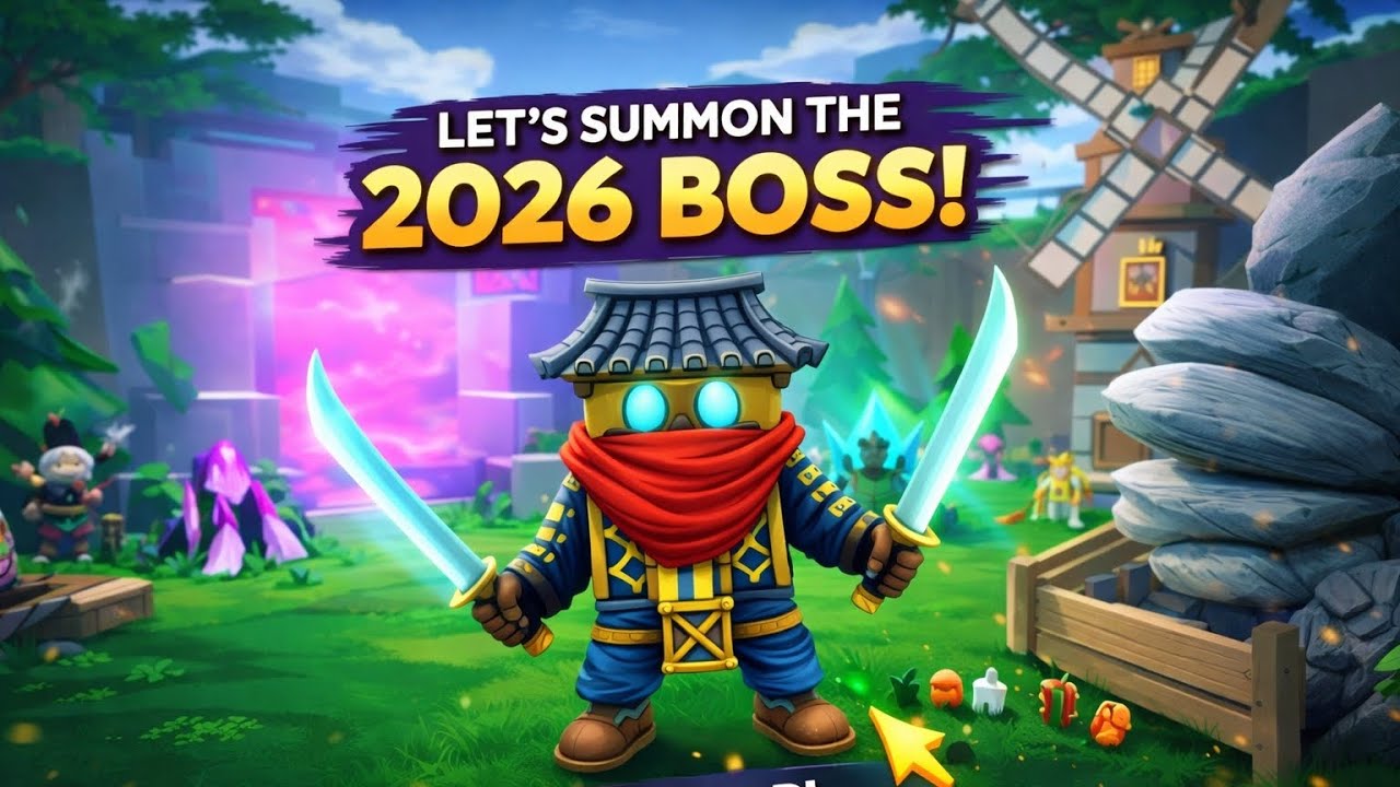 I summon the 2026 Boss in Roblox in Brainrot Evolution 