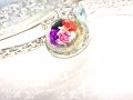 UVレジン　　Metallic Rose～ 薔薇の水中花