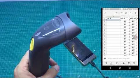 How to use smartPhone as Barcode Scanner for Inventory