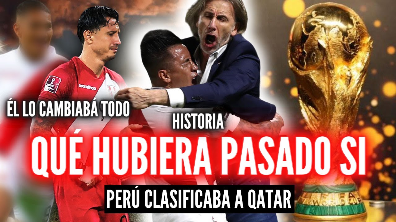 QUÉ HUBIERA PASADO SI PERÚ CLASIFICABA A QATAR 🏆 LA FANTASIA SIN LÍMITES 💨💨💨