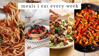 MEALS I EAT EVERY WEEK AS A VEGAN OF 10 YEARS