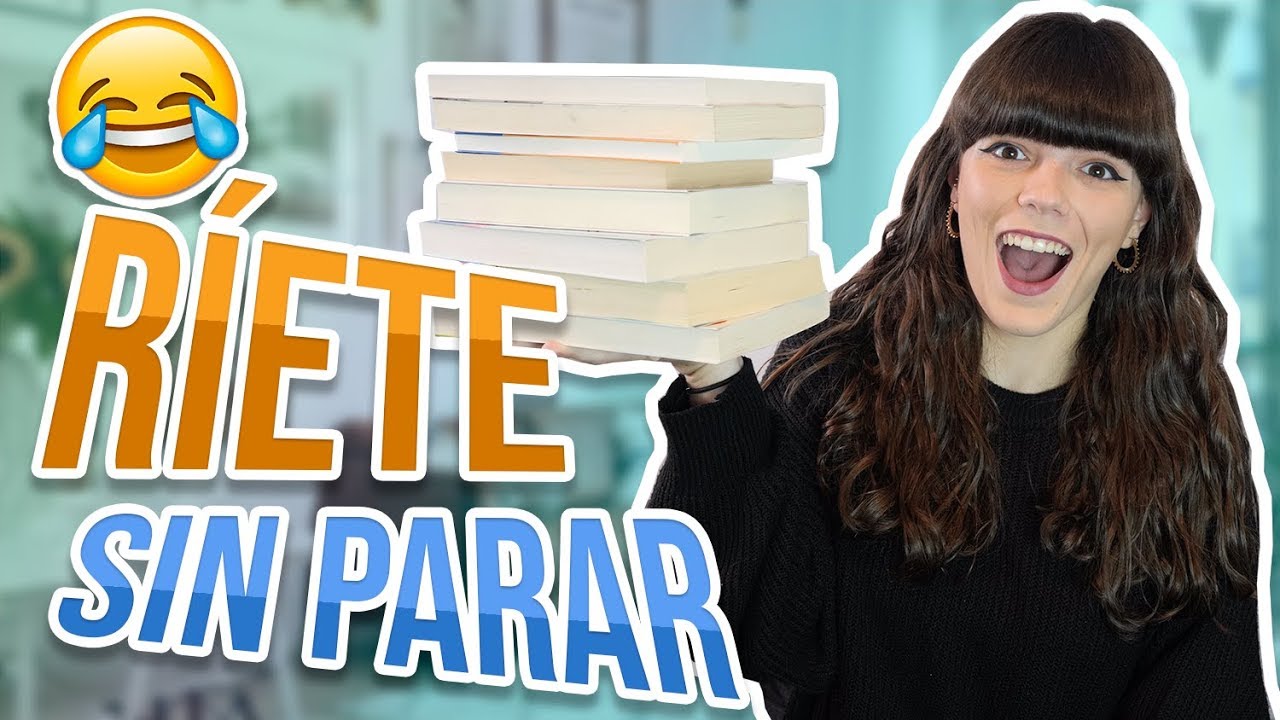 LIBROS DIVERTIDOS para REÍR y SUBIR EL ÁNIMO 😂