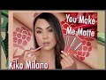 Kiko Milano You Make Me Matte Lipstick Review