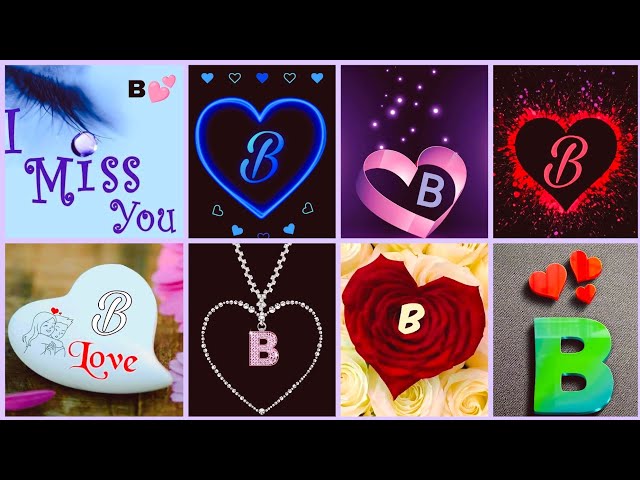 Stylish & LOVE 💕B Letter Dp/images| B Letter Profile Picture| #B Letter Pendant/photo| B Alphabet class=