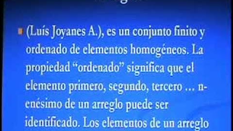 13- Arreglos - Programación I -  Instituto ISIV