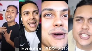 Celebrity MessYourSelf evolution (2022 - 2013) #shorts Net Worth