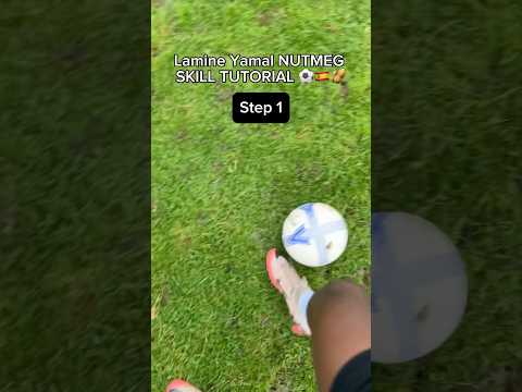 Lamine Yamal NUTMEG SKILL TUTORIAL Football Shorts