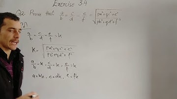 prove that a:b=c:d=e:f