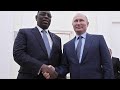 African Union chair Macky Sall en route Moscow for talks with Putin