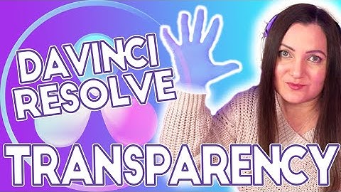 TRANSPARENCY in DAVINCI RESOLVE | Create ANIMATED GIFS easy and FREE