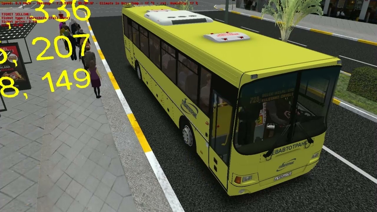 LiAZ 5256.13 2010 (Voith) on Belen 6.3; Line: 728 --- Nurkent - Belce mahallesi