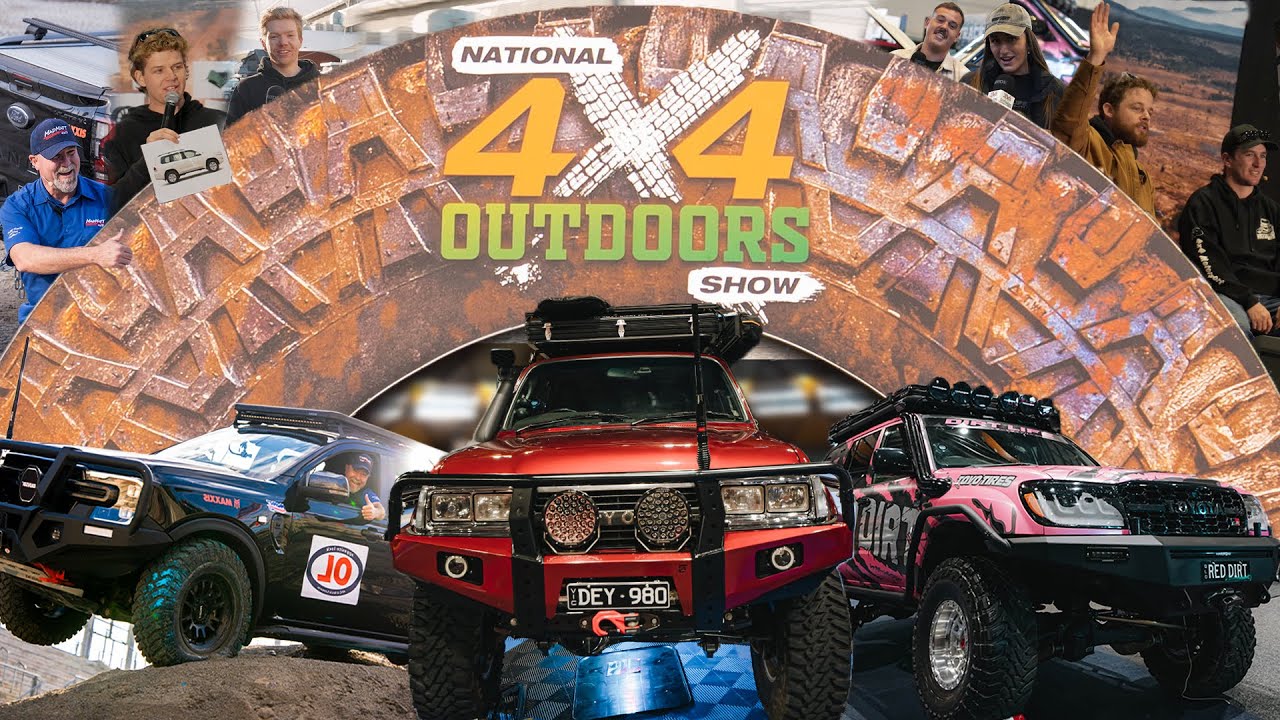SYDNEY 4X4 & OUTDOORS SHOW 2025!   /    Behind the scenes with the video guy!