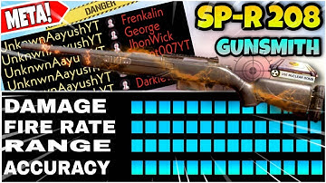 *NEW* SPR 208 Gunsmith Loadout Build! Quick Scope + Damage | HOW TO UNLOCK SPR 208 COD Mobile