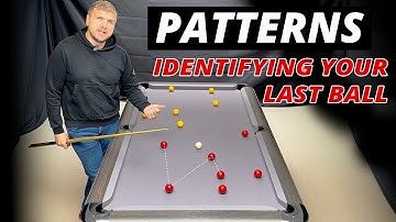 Patterns: Identifying your last ball | 8 ball pool tips