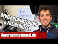 Gewerbeanmeldung & Freiberufler: Wie melde ich meine Firma an?