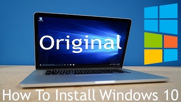 How to Install Original Windows 10 From a USB Flash Drive / DVD