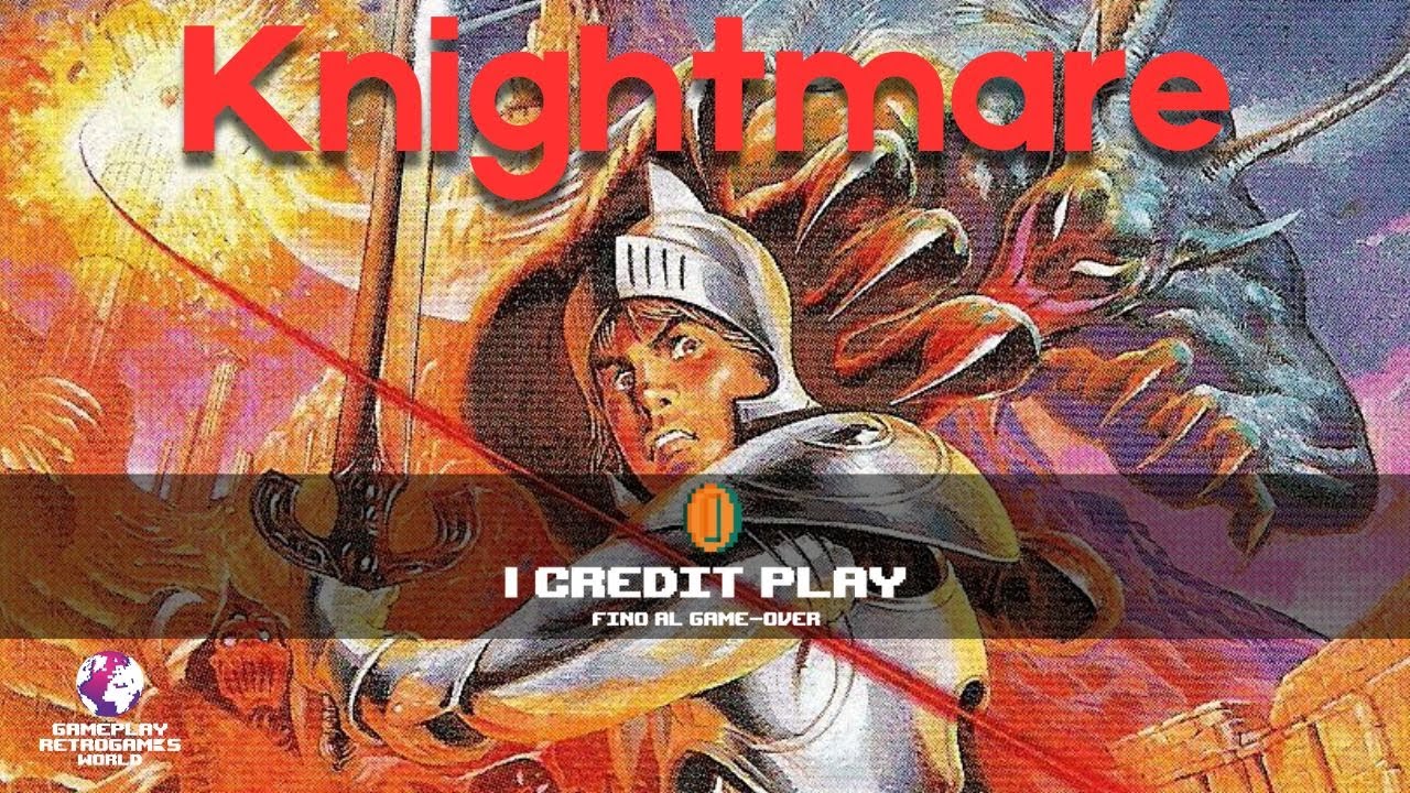 Knightmare (MSX) - [ 1 CREDIT PLAY ] - YouTube