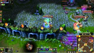 True 1Vs5 Penta Kill With Master Yi Very Fed