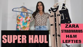 SUPER HAUL ABRIL 2022 ZARA, STRADIVARIUS, LEFTIES, H&amp;M...