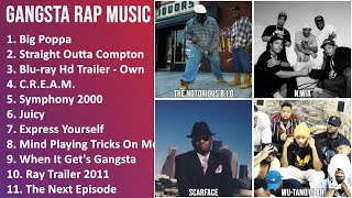 GANGSTA RAP Music Mix - The Notorious B.I.G, N.W.A, Scarface, Wu-Tang Clan - Big Poppa, Straight...