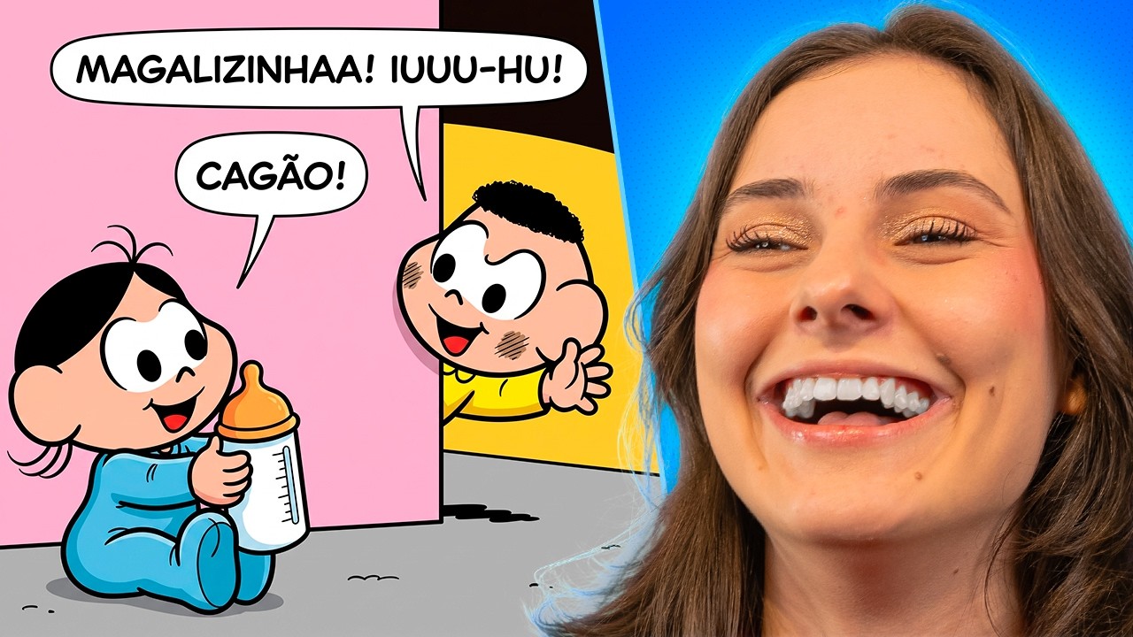 Reagindo aos memes da Turma da Mônica kkkkkk