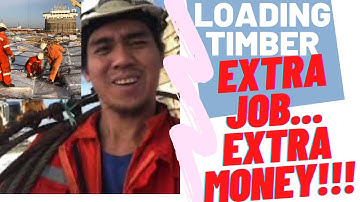 Seaman vlog 15; Loading and lashing of timber cargo:Buhay barko;Life at sea