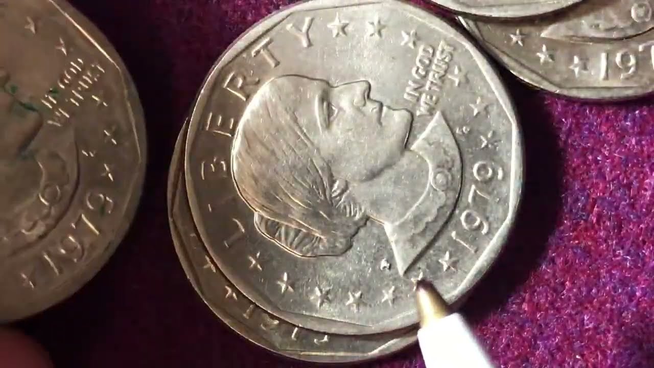 Big D 1979 Susan B Anthony Dollar Coin