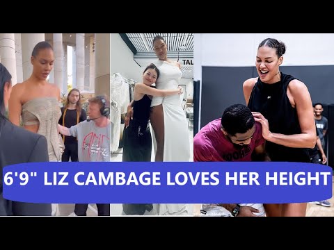 6'9" Tall Girl Liz Cambage Loves Her Height - YouTube