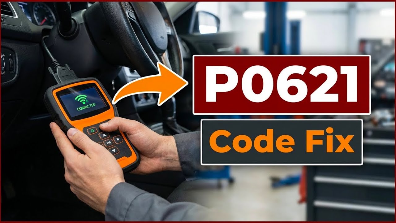 How To Fix P0621 Code - Generator Lamp Control Circuit Malfunction Repair