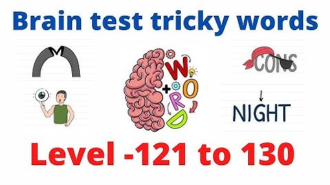 brain test tricky words level 121 122 123 124 125 126 127 128 129 130#braintest#braintesttrickywords