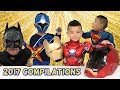 CKN TOYS 2017 COMPILATIONS Ride On Cars Toys Unboxing Superheroes Fun Challenge