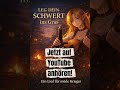 Leg dein Schwer ins Gras jetzt online! #fantasymusic #darkfantasymusic