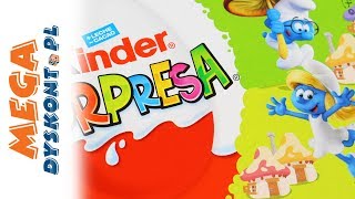 Smerfy Kinder Niespodzianka Z Hiszpanii Otwieranie Jajek Z Elizą Unboxing