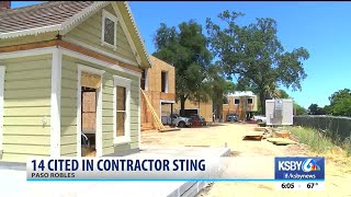Unlicensed contractors cited in Paso Robles sting, homeowners warned