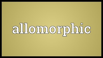 Allomorphic Meaning