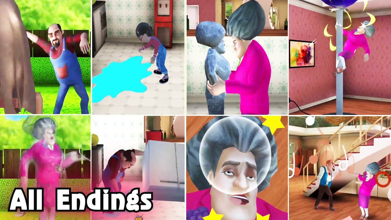 Scary Teacher 3D 5.16 New Update Love Stuck - All endings