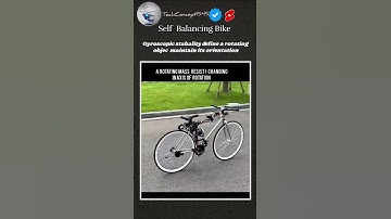 self balancing bike | gyro bike #engineering #physics #gyroscope